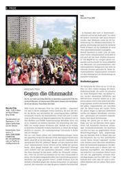 Titelbild der Ausgabe 6/2022 von Gegen die Ohnmacht. Zeitschriften als Abo oder epaper bei United Kiosk online kaufen.