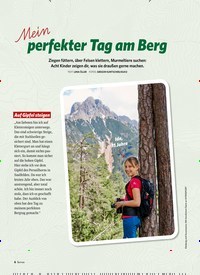 Titelbild der Ausgabe 2/2022 von Mein perfekter Tag am Berg. Zeitschriften als Abo oder epaper bei United Kiosk online kaufen.