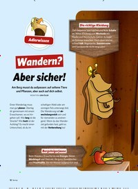 Titelbild der Ausgabe 2/2022 von Wandern? Aber sicher!. Zeitschriften als Abo oder epaper bei United Kiosk online kaufen.