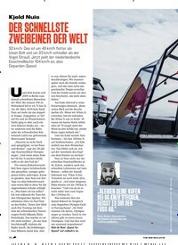 Titelbild der Ausgabe 7/2018 von Kjeld Nuis: DER SCHNELLSTE ZWEIBEINER DER WELT. Zeitschriften als Abo oder epaper bei United Kiosk online kaufen.