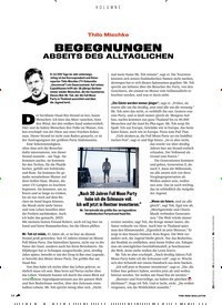 Titelbild der Ausgabe 9/2019 von KOLUMNE: Thilo Mischke: BEGEGNUNGEN: ABSEITS DES ALLTÄGLICHEN. Zeitschriften als Abo oder epaper bei United Kiosk online kaufen.