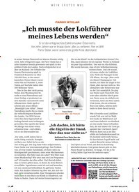 Titelbild der Ausgabe 3/2022 von „Ich musste der Lokf ührer meines Lebens werden“. Zeitschriften als Abo oder epaper bei United Kiosk online kaufen.
