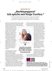Titelbild der Ausgabe 4/2022 von „Barbiepuppen? Ich spielte mit Ninja Turtles.“. Zeitschriften als Abo oder epaper bei United Kiosk online kaufen.
