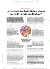 Titelbild der Ausgabe 6/2022 von „Coaches? Such dir lieber einen guten Freund zum Reden!“. Zeitschriften als Abo oder epaper bei United Kiosk online kaufen.