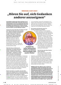 Titelbild der Ausgabe 7/2022 von „Hören Sie auf, sich Gedanken anderer anzueignen“. Zeitschriften als Abo oder epaper bei United Kiosk online kaufen.