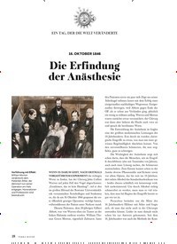 Titelbild der Ausgabe 4/2022 von Die Erfindung der Anästhesie. Zeitschriften als Abo oder epaper bei United Kiosk online kaufen.