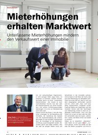 Titelbild der Ausgabe 3/2020 von Mieterhöhungen erhalten Marktwert. Zeitschriften als Abo oder epaper bei United Kiosk online kaufen.
