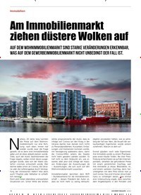 Titelbild der Ausgabe 4/2022 von Am Immobilienmarkt ziehen düstere Wolken auf. Zeitschriften als Abo oder epaper bei United Kiosk online kaufen.