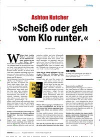 Titelbild der Ausgabe 3/2018 von Ashton Kutcher. Zeitschriften als Abo oder epaper bei United Kiosk online kaufen.