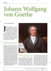 Titelbild der Ausgabe 2/2020 von Johann Wolfgang von Goethe. Zeitschriften als Abo oder epaper bei United Kiosk online kaufen.