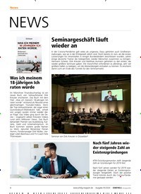 Titelbild der Ausgabe 5/2020 von Seminargeschäft läuft wieder an. Zeitschriften als Abo oder epaper bei United Kiosk online kaufen.