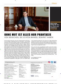 Titelbild der Ausgabe 2/2022 von OHNE MUT IST ALLES NUR PHANTASIE. Zeitschriften als Abo oder epaper bei United Kiosk online kaufen.
