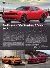 Titelbild der Ausgabe 12/2019 von Start it up!: vorwort: Challenger schlägt Mustang & Camaro. Zeitschriften als Abo oder epaper bei United Kiosk online kaufen.