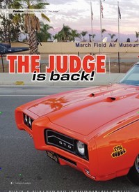 Titelbild der Ausgabe 2/2020 von 1969er Pontiac GTO “The Judge”: THE JUDGE Is back!. Zeitschriften als Abo oder epaper bei United Kiosk online kaufen.