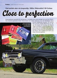 Titelbild der Ausgabe 1/2022 von Close to perfection. Zeitschriften als Abo oder epaper bei United Kiosk online kaufen.