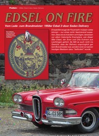 Titelbild der Ausgabe 2/2022 von EDSEL ON FIRE. Zeitschriften als Abo oder epaper bei United Kiosk online kaufen.