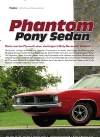 Titelbild der Ausgabe 3/2022 von Phantom Pony Sedan. Zeitschriften als Abo oder epaper bei United Kiosk online kaufen.