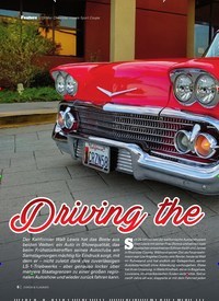 Titelbild der Ausgabe 4/2022 von Driving the Dream. Zeitschriften als Abo oder epaper bei United Kiosk online kaufen.