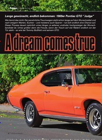 Titelbild der Ausgabe 10/2022 von A dream comes true. Zeitschriften als Abo oder epaper bei United Kiosk online kaufen.