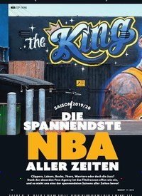 Titelbild der Ausgabe 11/2019 von SAISON 2019/20: DIE SPANNENDSTE NBA ALLER ZEITEN. Zeitschriften als Abo oder epaper bei United Kiosk online kaufen.