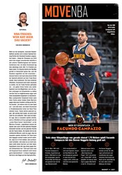 Titelbild der Ausgabe 4/2021 von MOVE NBA. Zeitschriften als Abo oder epaper bei United Kiosk online kaufen.