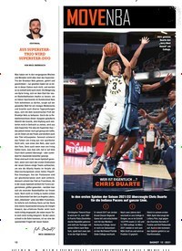 Titelbild der Ausgabe 12/2021 von GASOL HÄNGT SNEAKER AN DEN NAGEL. Zeitschriften als Abo oder epaper bei United Kiosk online kaufen.