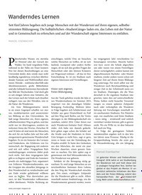 Titelbild der Ausgabe 3/2019 von Wanderndes Lernen. Zeitschriften als Abo oder epaper bei United Kiosk online kaufen.