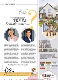 Titelbild der Ausgabe 6/2022 von Wie sieht unser TRAUM- Schlafzimmer aus?. Zeitschriften als Abo oder epaper bei United Kiosk online kaufen.