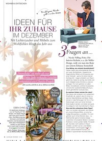 Titelbild der Ausgabe 12/2022 von IDEEN FÜR IHR ZUHAUSE IM DEZEMBER. Zeitschriften als Abo oder epaper bei United Kiosk online kaufen.