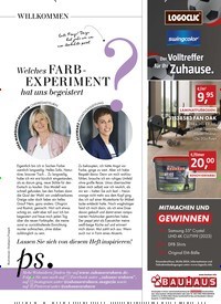 Titelbild der Ausgabe 5/2024 von Welches FARB-EXPERIMENT hat uns begeistert. Zeitschriften als Abo oder epaper bei United Kiosk online kaufen.