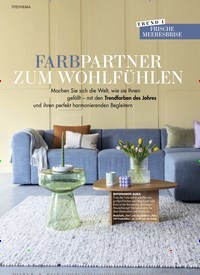 Titelbild der Ausgabe 5/2024 von FARB PARTNER ZUM WOHLFÜHLEN. Zeitschriften als Abo oder epaper bei United Kiosk online kaufen.