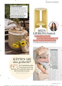 Titelbild der Ausgabe 6/2025 von MEIN LIEBLINGS stück. Zeitschriften als Abo oder epaper bei United Kiosk online kaufen.
