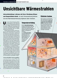 Titelbild der Ausgabe 11/2019 von Unsichtbare Wärmestrahlen. Zeitschriften als Abo oder epaper bei United Kiosk online kaufen.