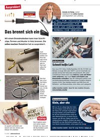 Titelbild der Ausgabe 9/2020 von Ausprobiert: Das brennt sich ein. Zeitschriften als Abo oder epaper bei United Kiosk online kaufen.