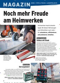 Titelbild der Ausgabe 12/2020 von Noch mehr Freude am Heimwerken. Zeitschriften als Abo oder epaper bei United Kiosk online kaufen.