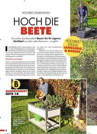 Titelbild der Ausgabe 4/2022 von HOCH DIE BEETE. Zeitschriften als Abo oder epaper bei United Kiosk online kaufen.