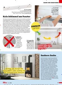 Titelbild der Ausgabe 12/2022 von Kein Schimmel am Fenster. Zeitschriften als Abo oder epaper bei United Kiosk online kaufen.