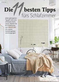 Titelbild der Ausgabe 10/2019 von Die11besten Tipps fürs Schlafzimmer. Zeitschriften als Abo oder epaper bei United Kiosk online kaufen.