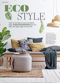 Titelbild der Ausgabe 6/2022 von ECO STYLE. Zeitschriften als Abo oder epaper bei United Kiosk online kaufen.