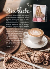 Titelbild der Ausgabe 1/2022 von Strickliebe. Zeitschriften als Abo oder epaper bei United Kiosk online kaufen.