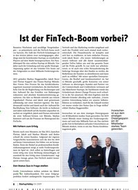 Titelbild der Ausgabe 4/2019 von Ist der FinTech-Boom vorbei?. Zeitschriften als Abo oder epaper bei United Kiosk online kaufen.