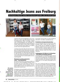 Titelbild der Ausgabe 4/2019 von Nachhaltige Jeans aus Freiburg. Zeitschriften als Abo oder epaper bei United Kiosk online kaufen.