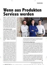 Titelbild der Ausgabe 1/2020 von Wenn aus Produkten Services werden. Zeitschriften als Abo oder epaper bei United Kiosk online kaufen.