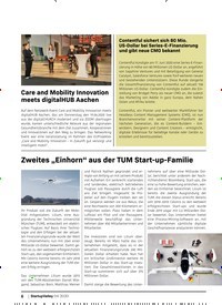 Titelbild der Ausgabe 4/2020 von Zweites „Einhorn“ aus der TUM Start-up-Familie. Zeitschriften als Abo oder epaper bei United Kiosk online kaufen.