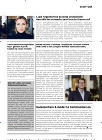 Titelbild der Ausgabe 4/2020 von Neuer Verband: Führende Europäische FinTechs bündeln ihre Kräfte in der European FinTech Association (EFA). Zeitschriften als Abo oder epaper bei United Kiosk online kaufen.