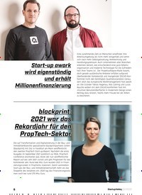 Titelbild der Ausgabe 2/2022 von Start-up awork wird eigenständig und erhält Millionenfinanzierung. Zeitschriften als Abo oder epaper bei United Kiosk online kaufen.