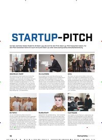 Titelbild der Ausgabe 2/2022 von STARTUP-PITCH. Zeitschriften als Abo oder epaper bei United Kiosk online kaufen.