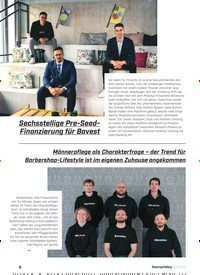 Titelbild der Ausgabe 5/2022 von Sechsstellige Pre-Seed-Finanzierung für Bavest. Zeitschriften als Abo oder epaper bei United Kiosk online kaufen.