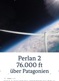 Titelbild der Ausgabe 6/2018 von Perlan 2 76.000 ft über Patagonien. Zeitschriften als Abo oder epaper bei United Kiosk online kaufen.