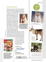 Titelbild der Ausgabe 1/2020 von Liebe Tierfreunde,. Zeitschriften als Abo oder epaper bei United Kiosk online kaufen.
